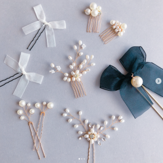 華やかな席にぴったりの上品なパールシリーズ。もちろん普段使いにも。