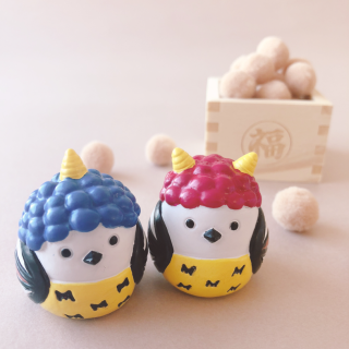 鬼は〜外！福は〜内！🫘 ボクたちが鬼を追い払うよー！　“１００円で暮らしは楽しくなる“