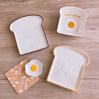 朝ごはんが楽しくなる食器。　“１００円で暮らしは楽しくなる“