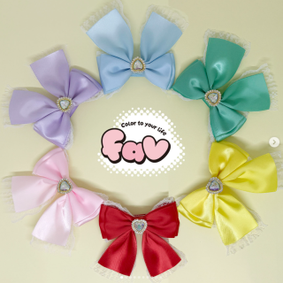 カワイイの楽しみ方は無限大！ をテーマに推しカラーを集めたアクセサリーシリーズ #fav (ファボ)が新登場！！　“１００円で暮らしは楽しくなる“