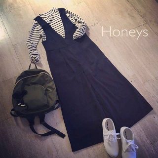 秋もオールインワンが大活躍❤ インナーにも合わせやすいハイネックの長袖が入荷しました😍