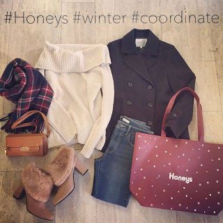Honeys winter fashion coordinate❤