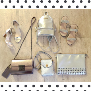 今年の夏はシルバー小物が充実♪　シンプルなコーディネートのポイントにもなるのでオススメ♡