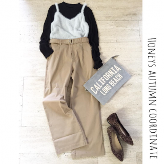 デニムに並ぶ定番ボトムのチノパン！　いつもコーデもチノワイドに変えただけで鮮度アップ♡