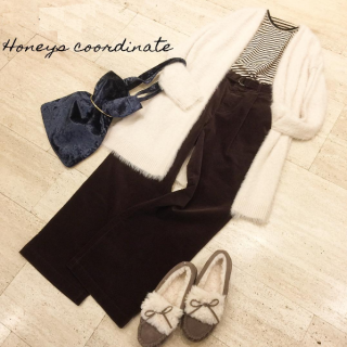 茶系のグラデーションコーデを大人可愛く♡