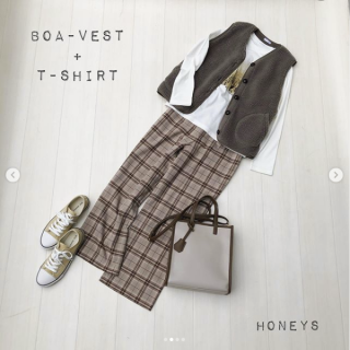 秋・冬のアウターは秋アウターだけ、冬アウターだけ、秋・冬アウターを重ねて着る と気温に合わせて組み合わせるのがおすすめ！