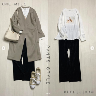 フォトプリントTシャツを使ったおうち時間とワンマイルコーデにおすすめの着回しスタイルをご紹介 パンツスタイル＆スカートスタイルどちらも◎