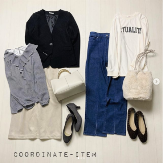 きちんとコーデに欠かせないジャケット お仕事スタイルからカジュアルスタイルまで幅広いコーデに合わせられるので1着持っていると便利