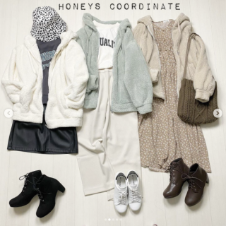 コートを着る手前まで。 おうち時間に。 冬場の車移動に。 一枚あるとたくさん着回しできるパーカーが登場。 ふわふわで思わず抱きしめたくなる感触。