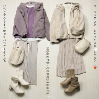 1枚あるとコーディネートの幅も広がるリバーシブル仕様のブルゾン カラーバリエーション豊富なのでお気に入りの1枚を見つけてGetしたい♡