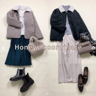 寒くなる前にGetしたい！あったか冬コート 薄中綿入りのキルティング素材で軽くてあたたかいだけでなく取り外し可能なボア衿付き 着こなしの幅も広がるうれしいアイテム