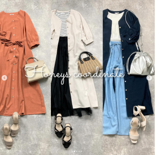 タイパもコスパも叶うのはやっぱりワンピース！ 1枚で着るのはもちろん前開きで羽織としても着られるデザインなら着こなしの幅も広がる