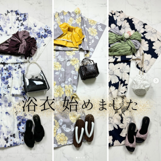 Honeysに新作浴衣が入荷しました！ 今年は作り帯の他に兵児帯がカラーバリエーション豊富に揃いました！ オンラインショップではおすすめの組み合わせを紹介していますので是非チェックしてくださいね！