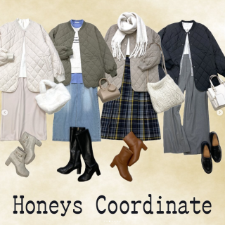 おすすめアウター【キルティングブルゾン】を使ったカラー別着こなしをご紹介 カジュアルだけじゃなくお仕事服でもOK