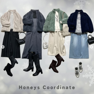 着るだけで暖かさを感じられるふわふわモコモコのボアカーデ 大きめシルエットなので重ね着もOK ボア素材なのでアウターインで来るのも◎