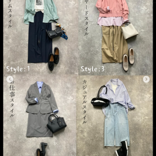 ゆったりサイズのチュニックシャツは1枚で着るのはもちろんレイヤードスタイルや羽織として前開きで着るのもOK お仕事スタイルにも着られる万能アイテム