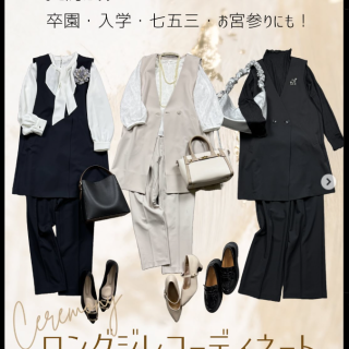 晴れの日スタイルの新定番、ロングジレが入荷しました！ まだ揃えていない人はぜひチェック！